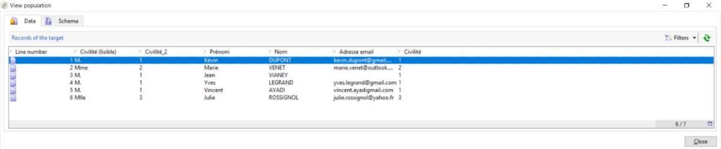 [Tutoriel] Fonctionnalités de base d’Adobe Campaign - Tableau 25