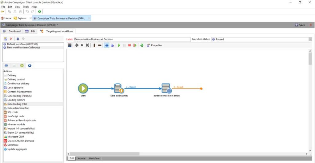 [Tutoriel] Fonctionnalités de base d’Adobe Campaign - Tableau 4