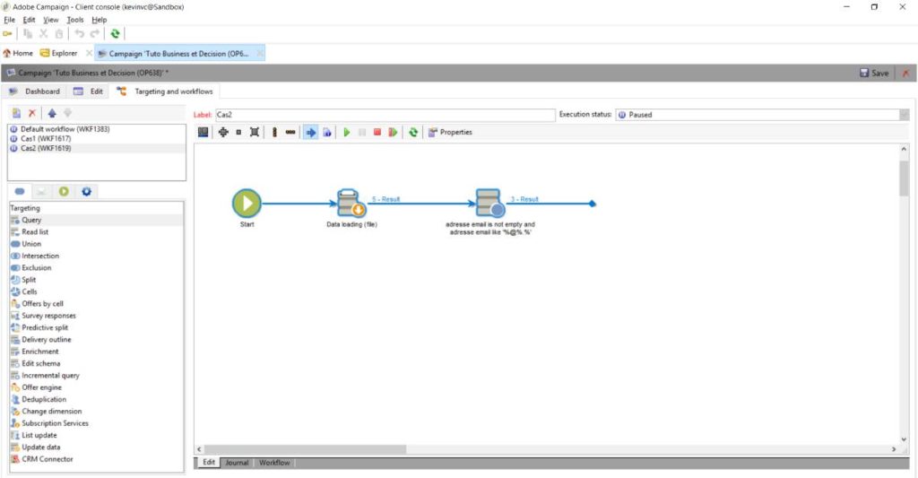 [Tutoriel] Fonctionnalités de base d’Adobe Campaign - Tableau 7