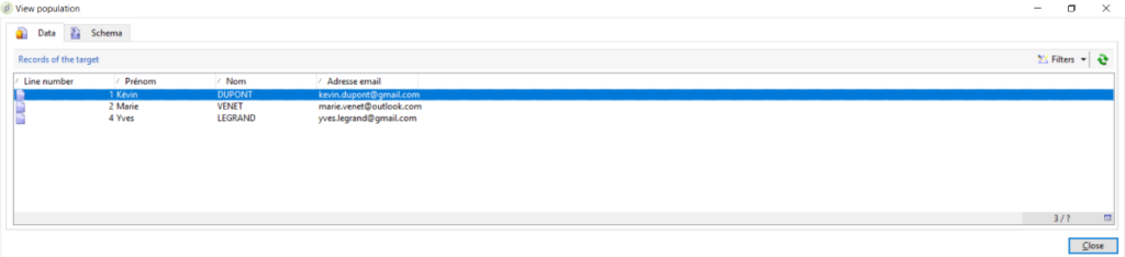 [Tutoriel] Fonctionnalités de base d’Adobe Campaign - Tableau 8