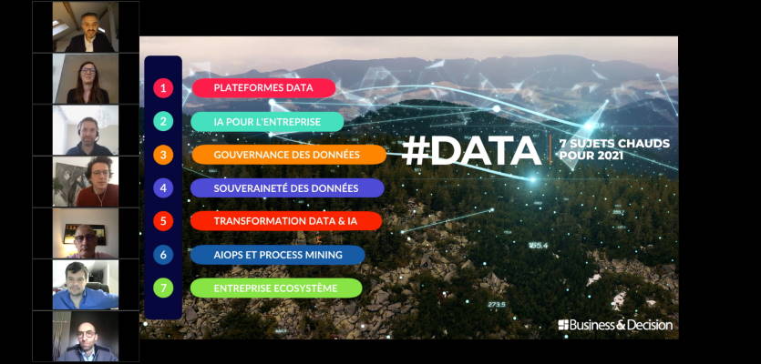#Data & #IA : nos experts décryptent les sujets chauds pour 2021 [REPLAY]
