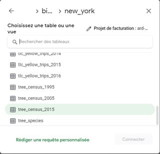 Aller plus loin : BigQuery dans Google Sheets