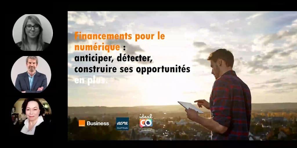 Replay Financements pour le numérique : anticiper, détecter, construire ses opportunités en plus